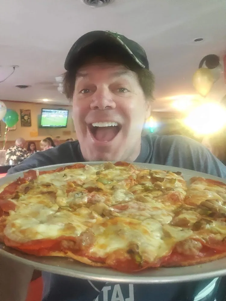 Sausage and Pepperoni Pizza